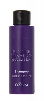 Шампунь антижелтый для волос KAARAL BLONDE ELEVATION SHAMPOO, 100 мл